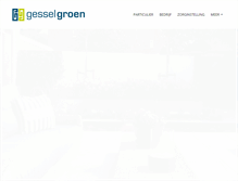 Tablet Screenshot of gesselgroen.nl